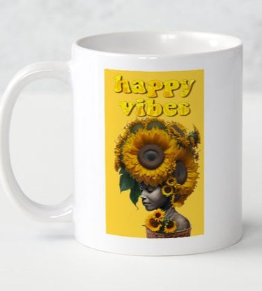 Happy Vibes Coffee Mug