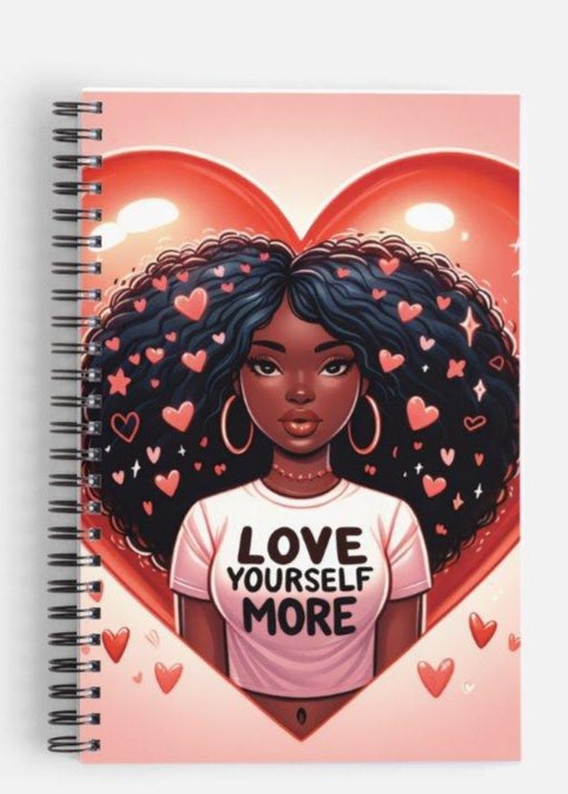 Black Beauty Love Yourself More Journal