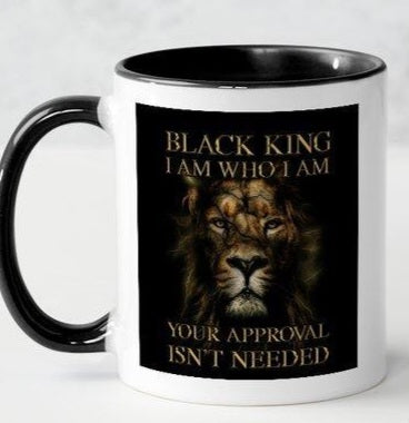 Black King Coffee Mug