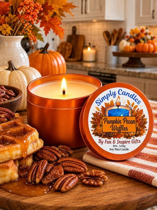 Pumpkin Pecan Waffles Scented Candle