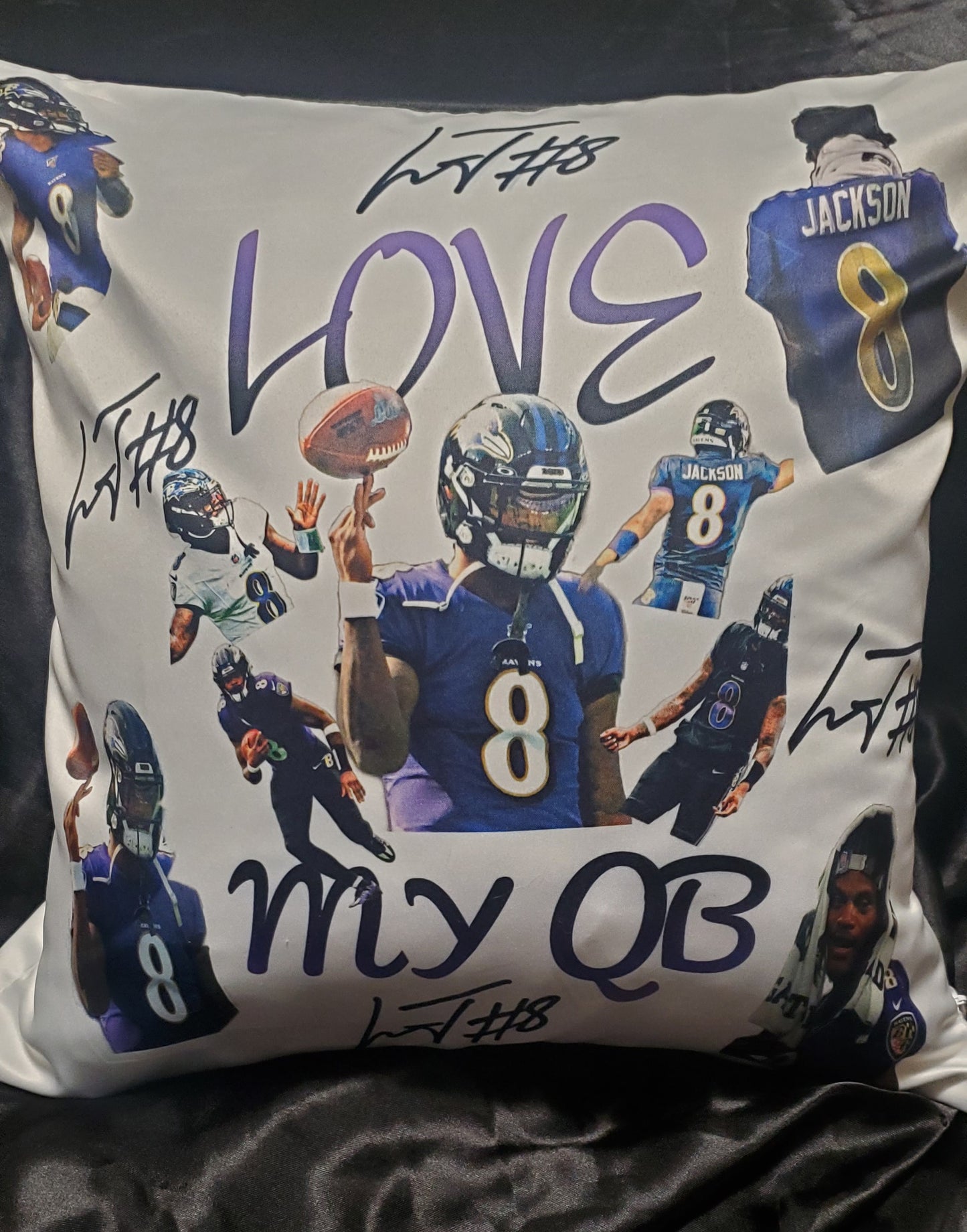 Love My QB Novelty Accent Pillow