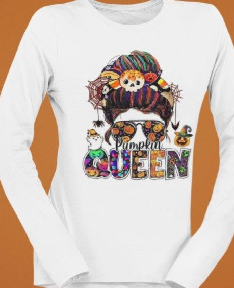 Pumpkin Queen Ladies Tee