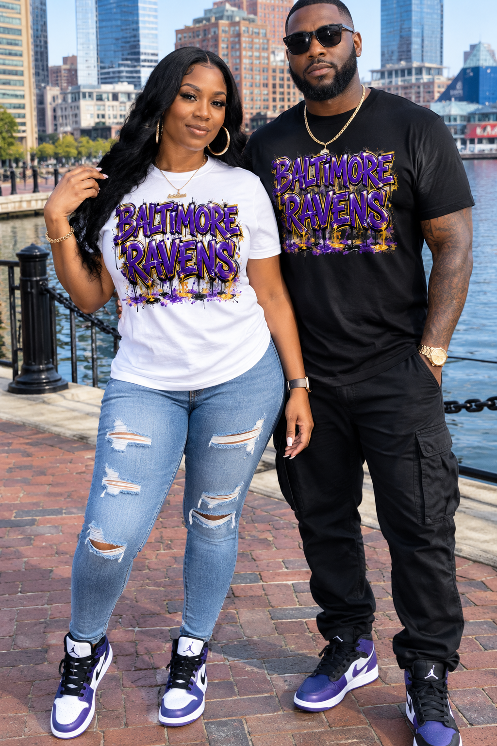 Baltimore Ravens Drip Tee