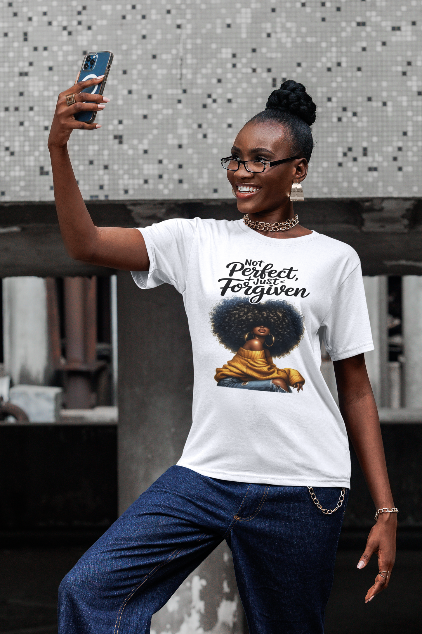 Not Perfect Just Forgiven Tee