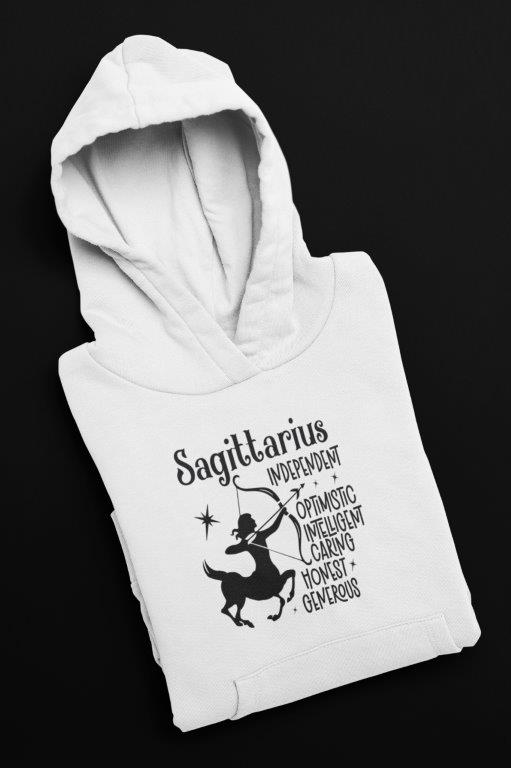 Sagittarius Zodiac Sign Hoodie