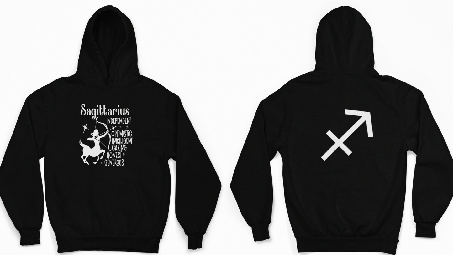 Sagittarius Zodiac Sign Hoodie