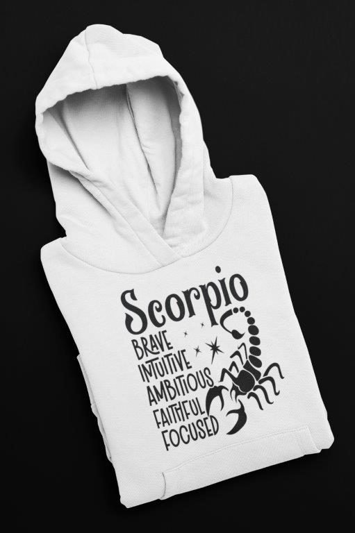 Scorpio Zodiac Sign Hoodie