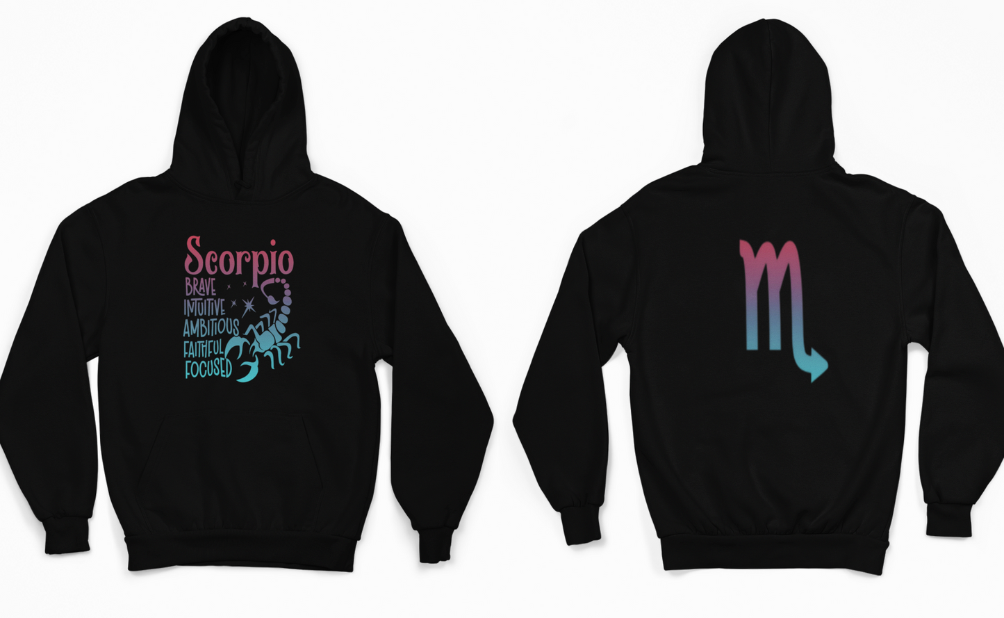 Scorpio Zodiac Sign Hoodie