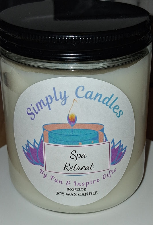 Spa Retreat Scented Candle
