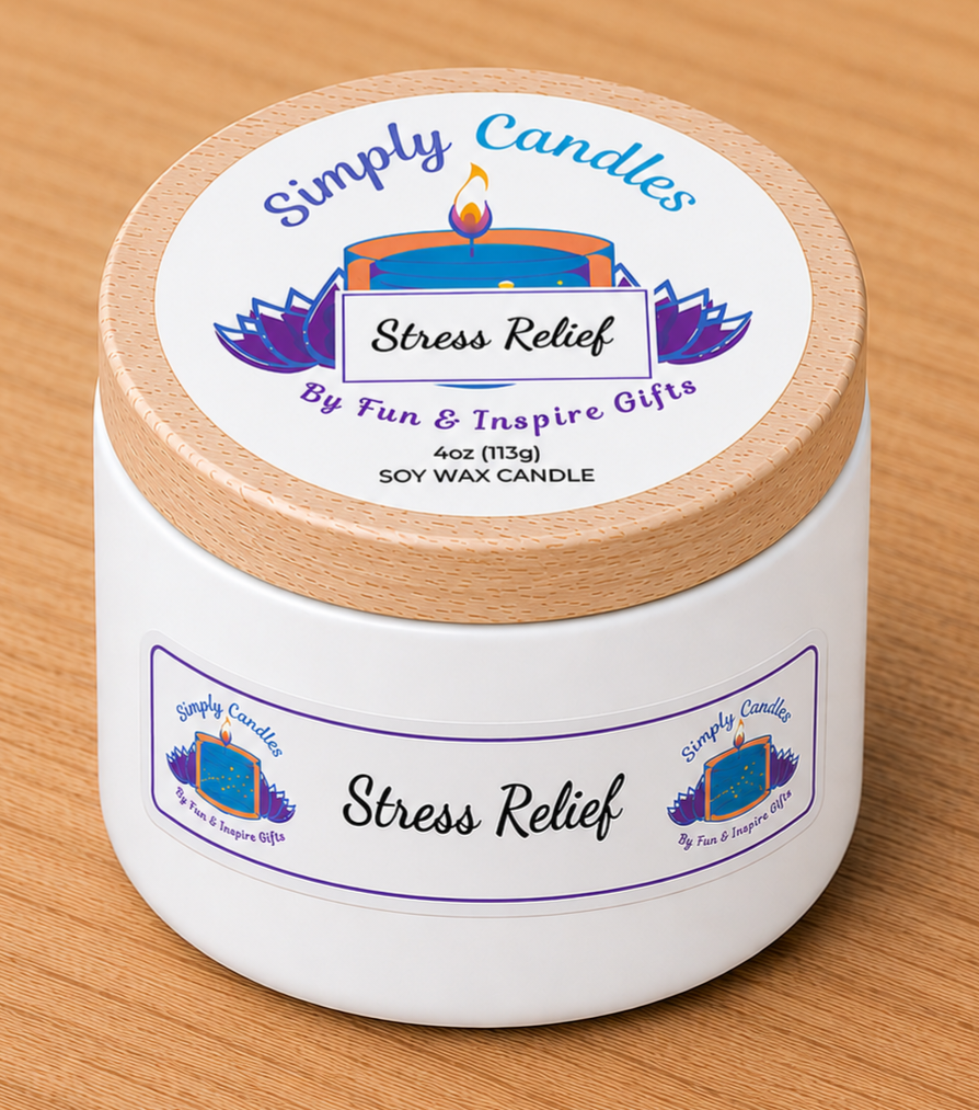 Stress Relief Scented Candle