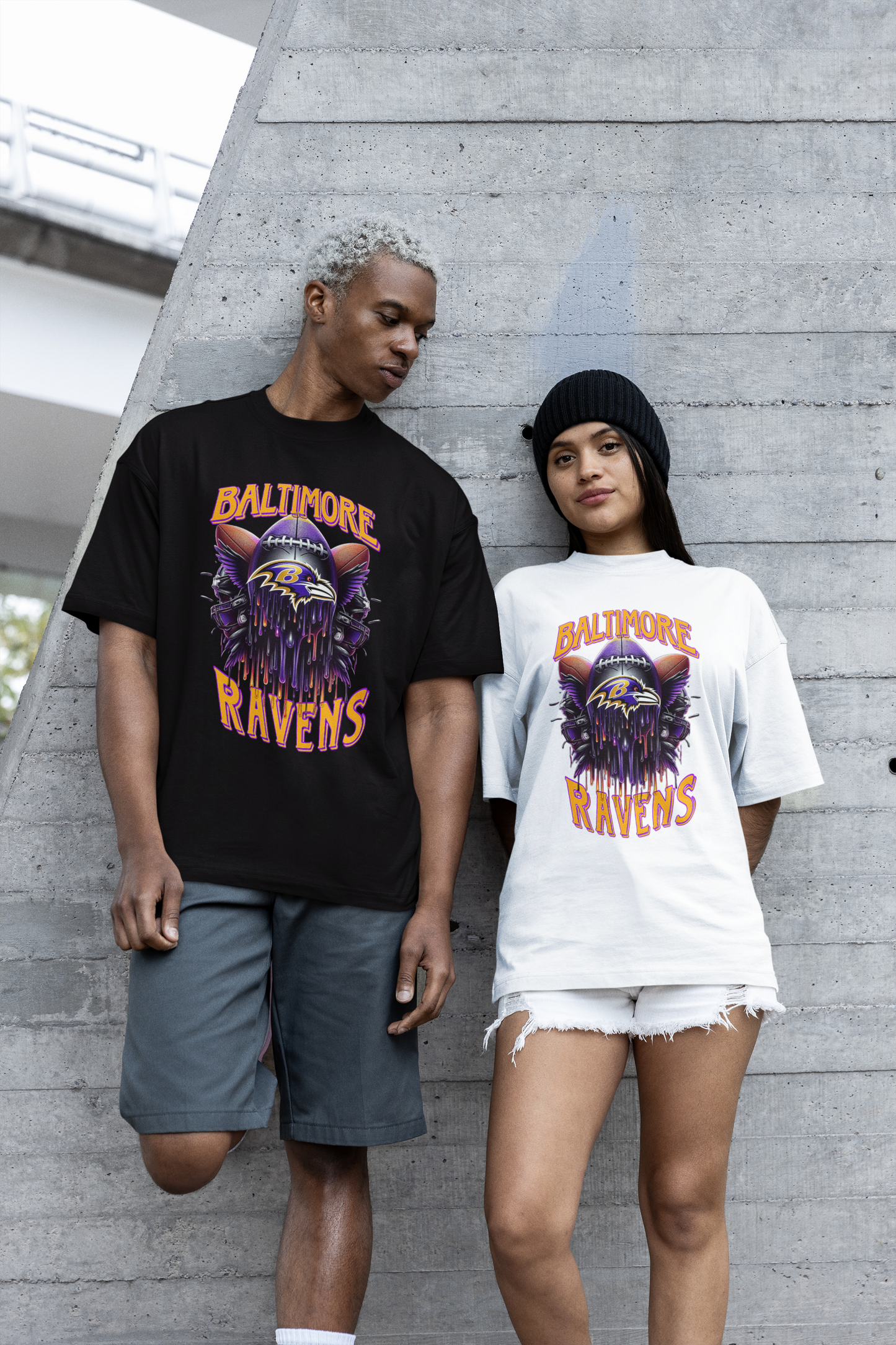 Ravens Drip Tee