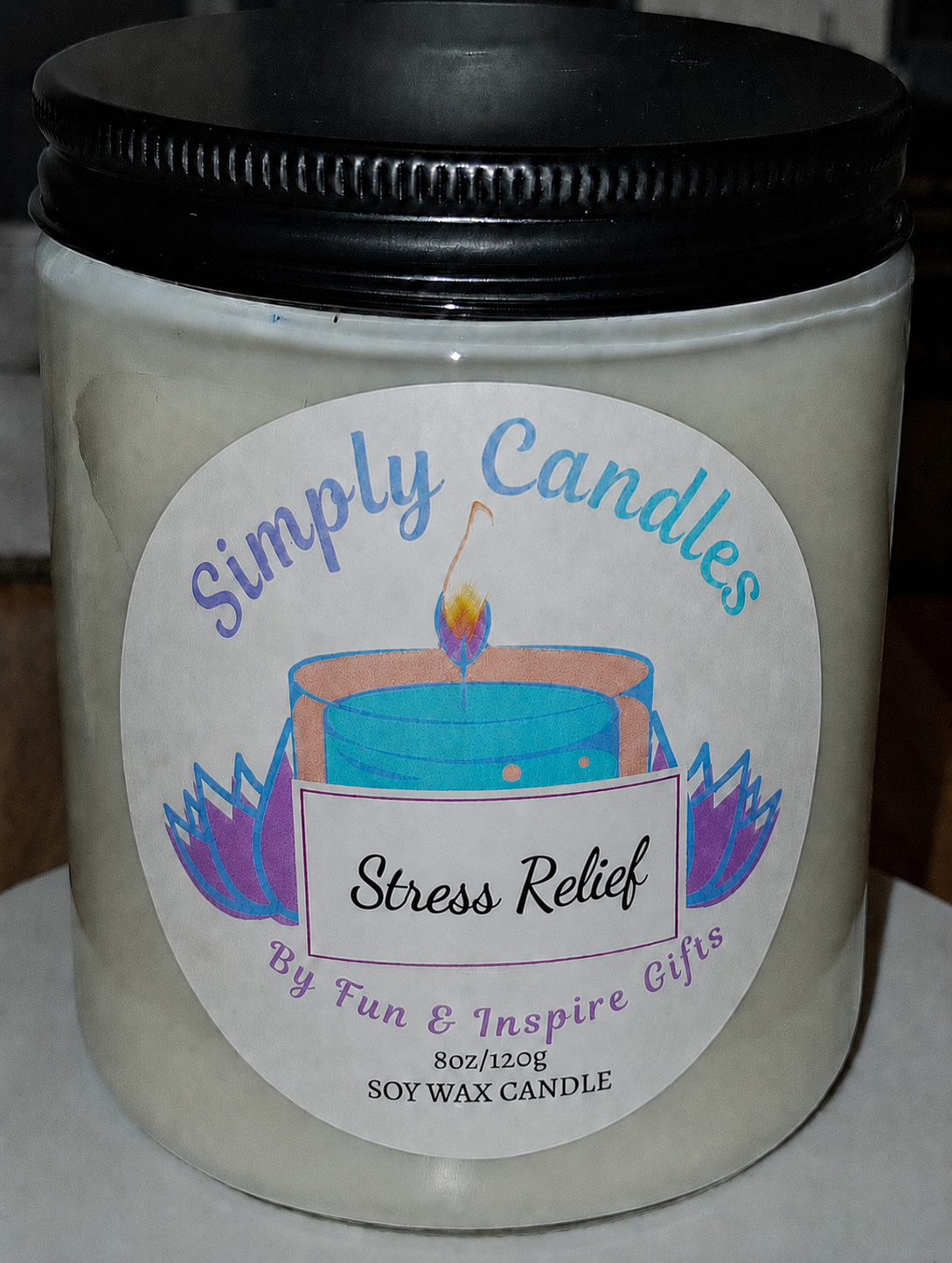 Stress Relief Scented Candle