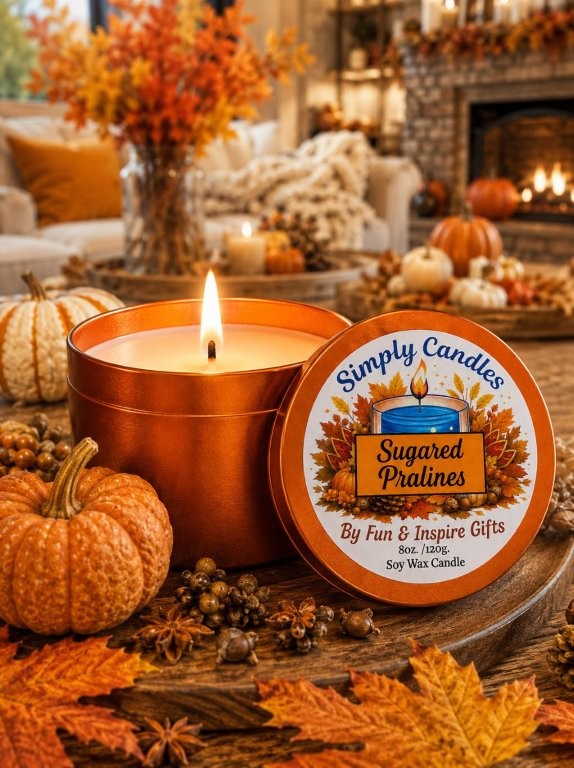 Sugared Pralines Scented Candle