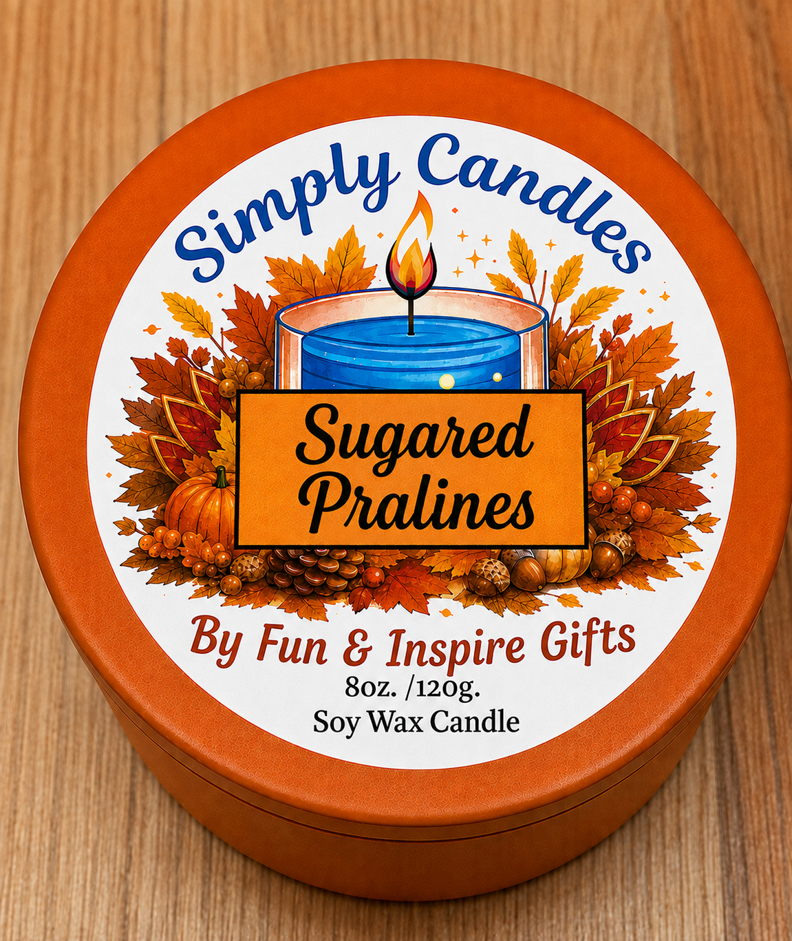 Sugared Pralines Scented Candle