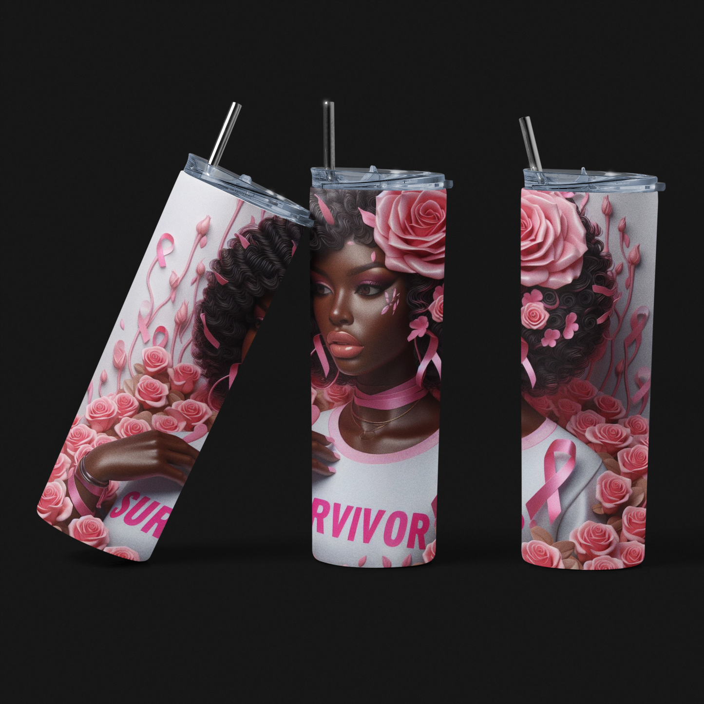 Survivor Skinny Tumbler