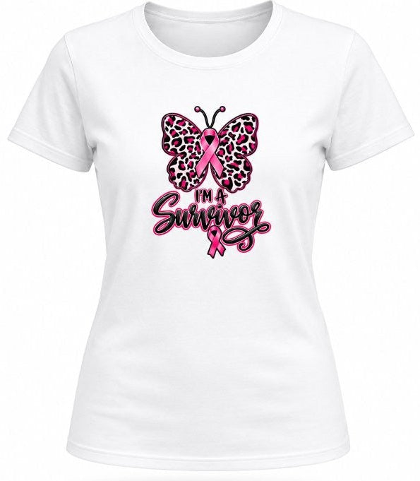 Survivor Butterfly Tee