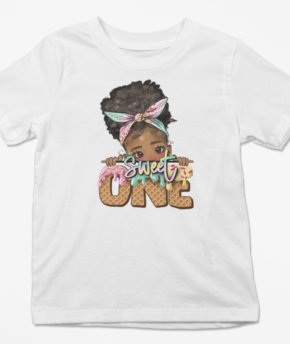 Sweet One Girls Tee