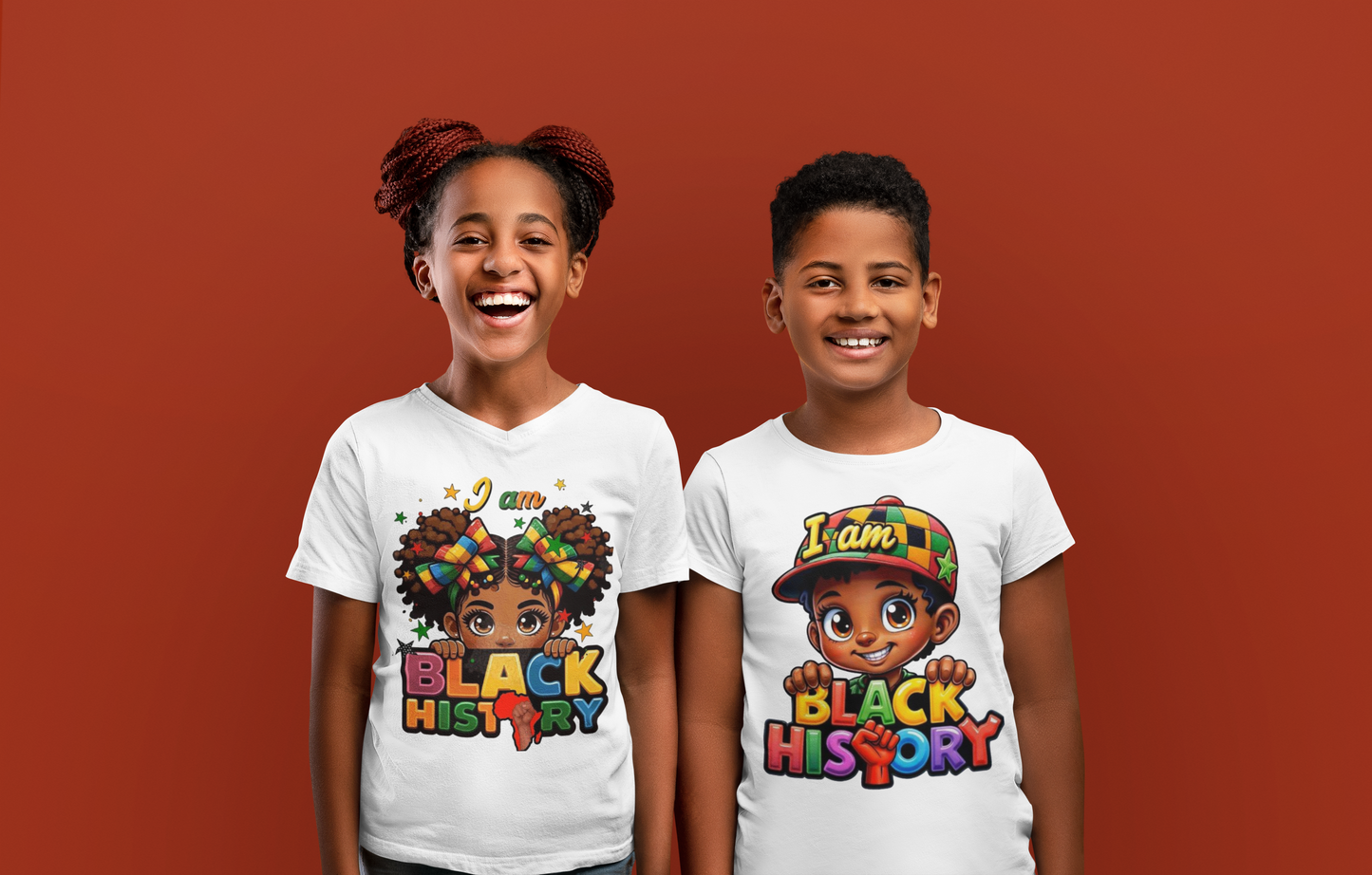 I Am Black History Girls Tee