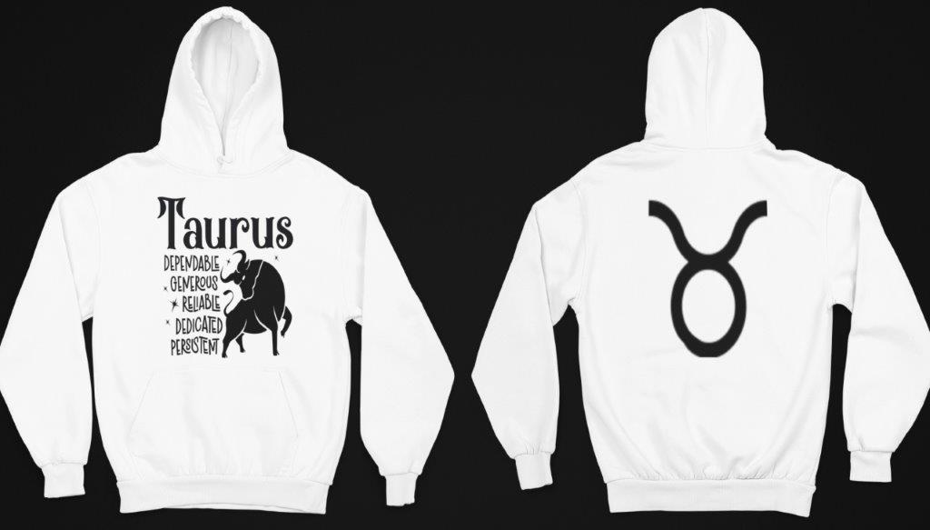 Taurus Zodiac Sign Hoodie