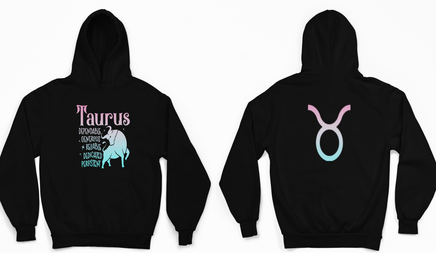 Taurus Zodiac Sign Hoodie