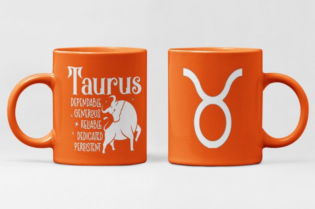 Taurus Zodiac Coffee Mug