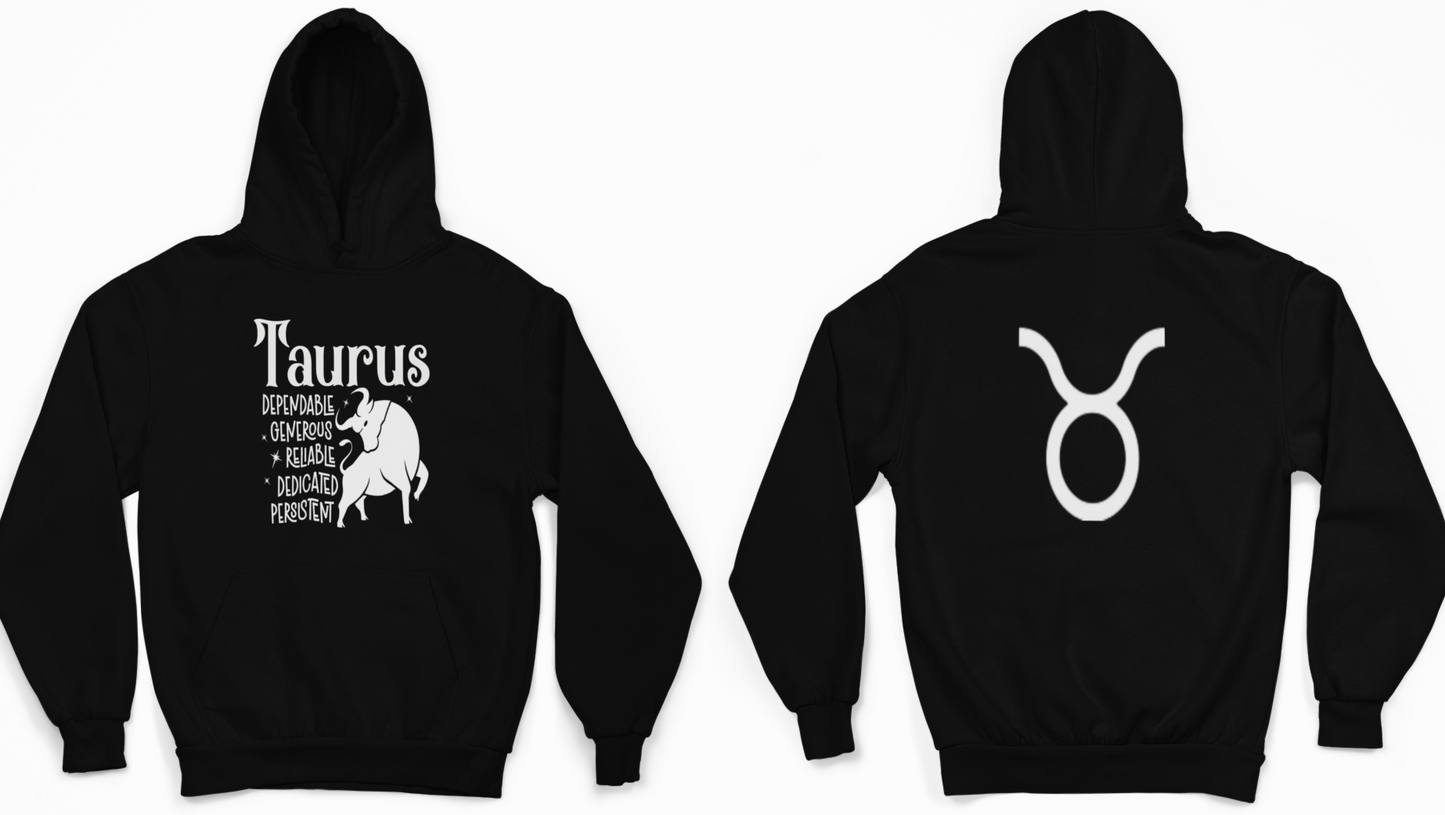 Taurus Zodiac Sign Hoodie