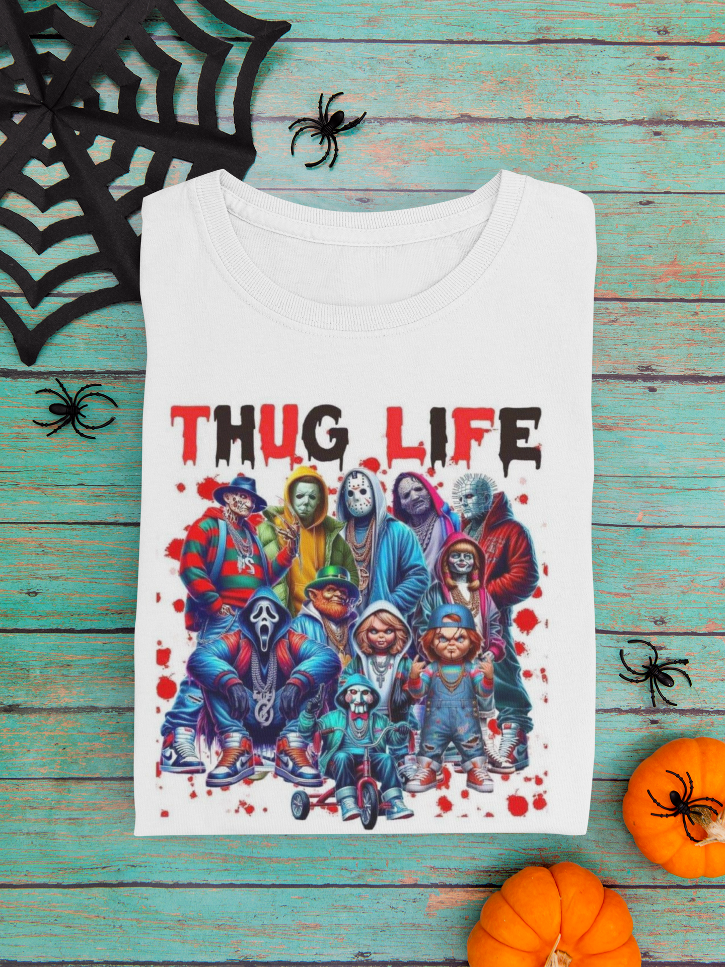 Thug Life Guys of Horror Unisex Tee