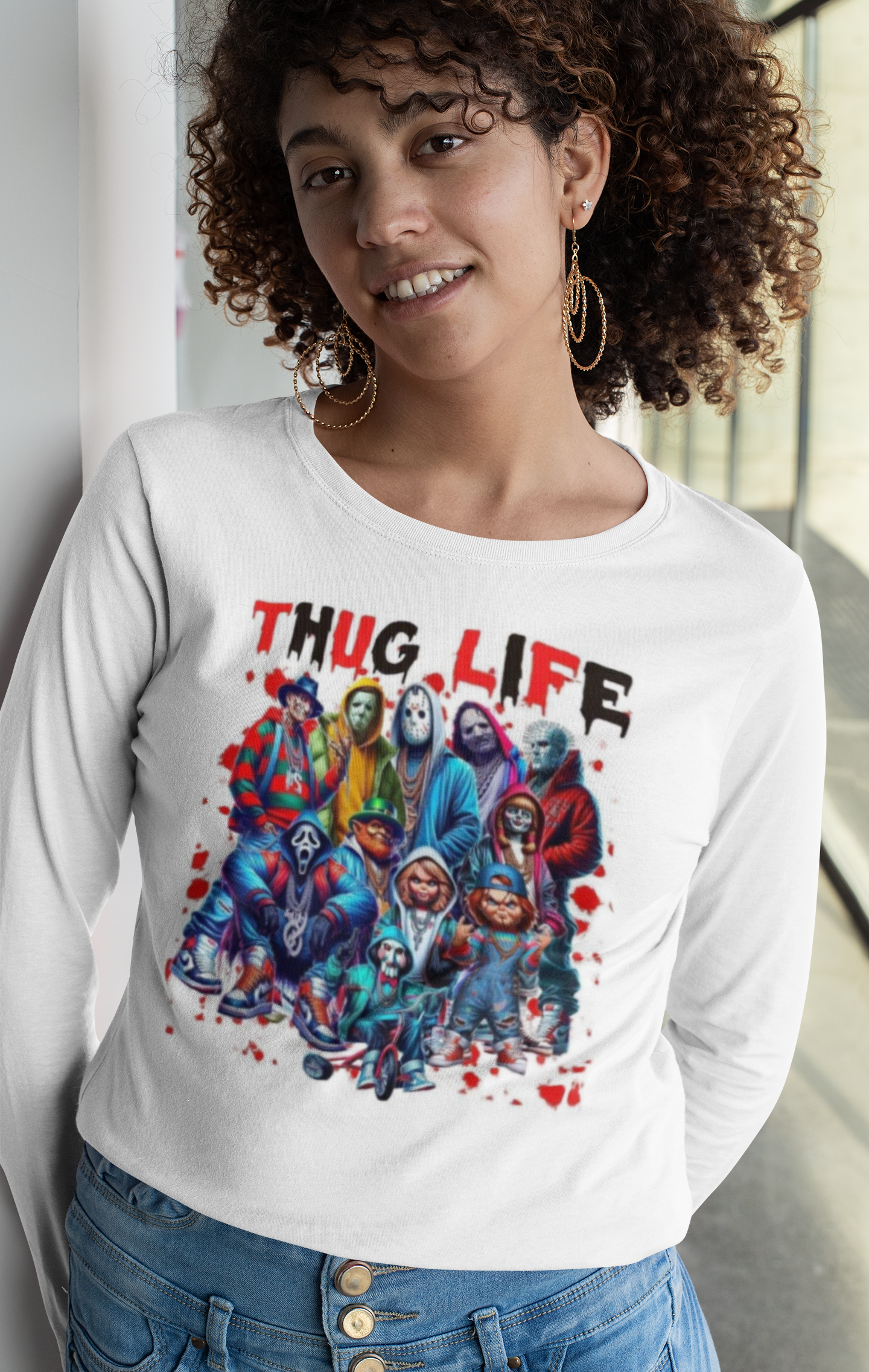 Thug Life Guys of Horror Unisex Tee