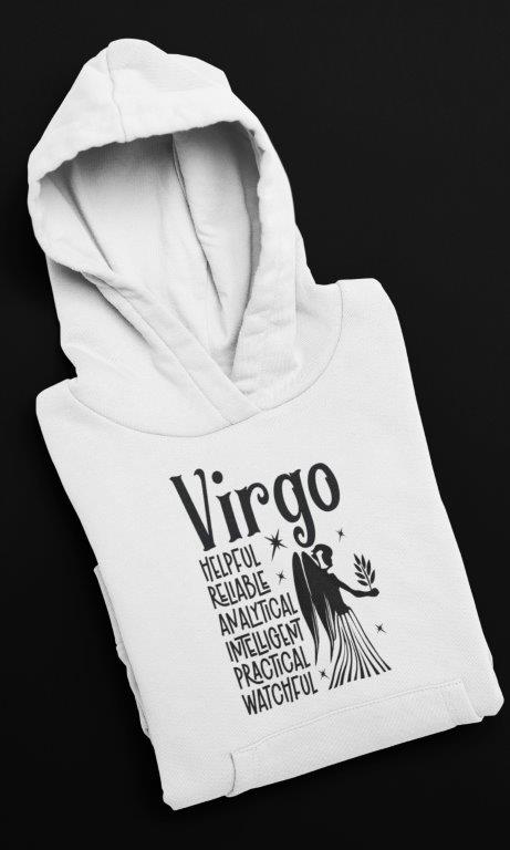 Virgo Zodiac Sign Hoodie