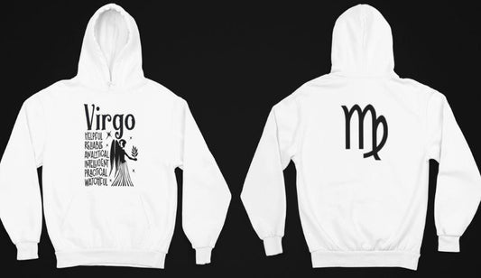 Virgo Zodiac Sign Hoodie