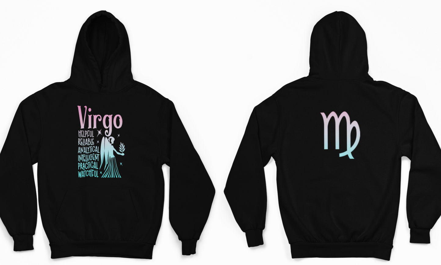 Virgo Zodiac Sign Hoodie