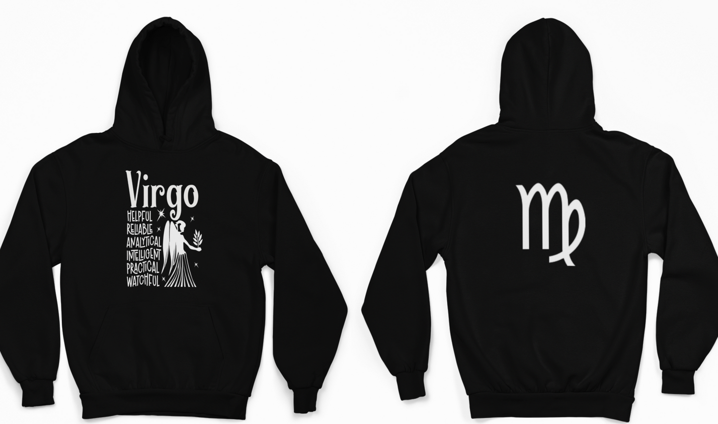 Virgo Zodiac Sign Hoodie