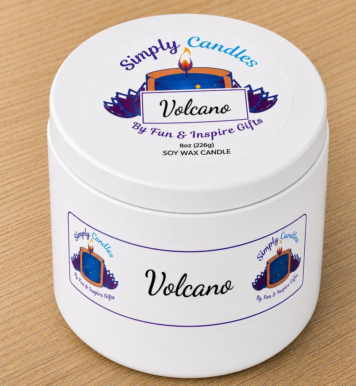 Volcano Scented Candle