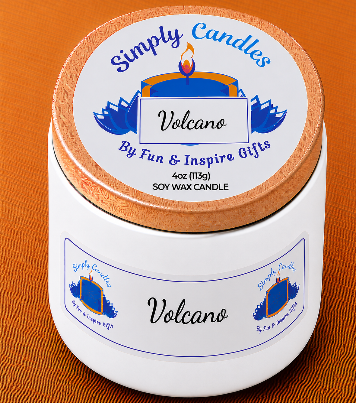 Volcano Scented Candle