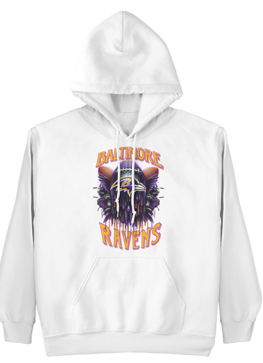 Ravens Drip  Hoodie