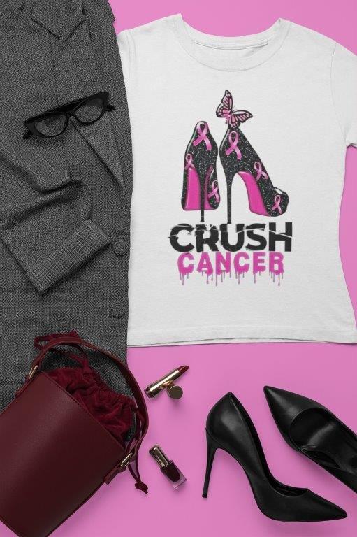 Crush Cancer Ladies Tee