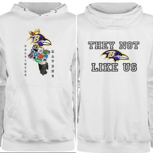 They Not Like Us Ravens Hoodie